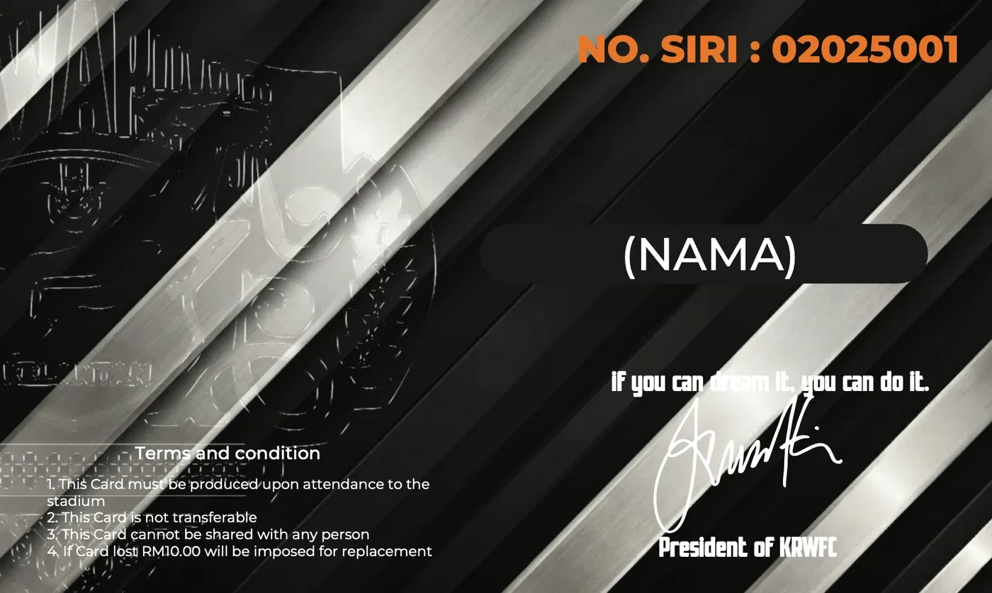 KRW Season Pass — Silver (back)